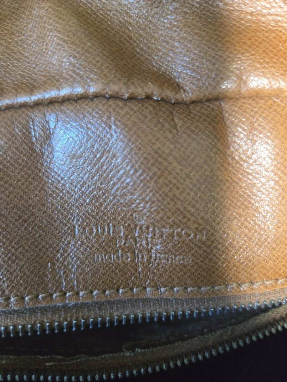 Louis Vuitton Brown Monogram Canvas Crossbody Bag